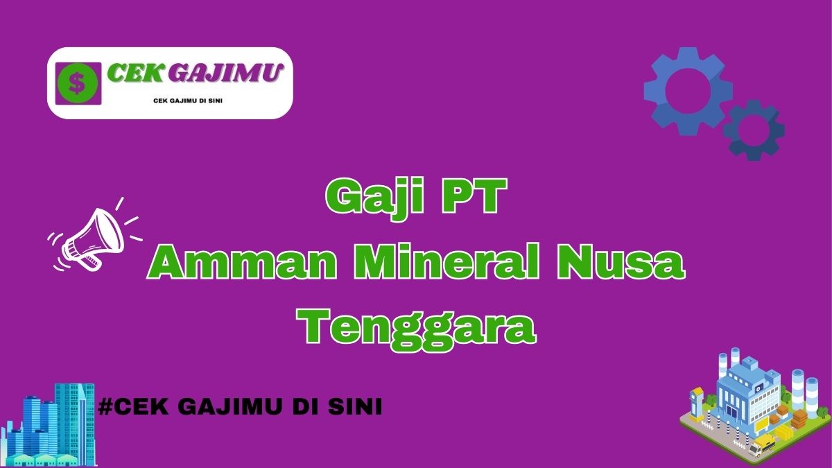 Gaji PT Amman Mineral Nusa Tenggara Terbaru Tahun 2024 Valid Tahun 2025 Semua Jabatan